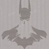 Batman Knit Blanket Knitting Pattern