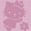 Hello Kitty Blanket Knitting Pattern