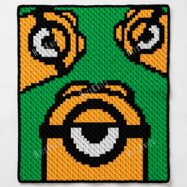 Minion C2C Blanket Crochet Pattern