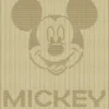 Mickey Mouse Blanket Knitting Pattern