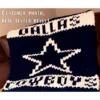 Dallas Cowboys Chunky Blanket Knit Pattern