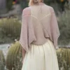 Lace X-cross Shrug Knitting Pattern