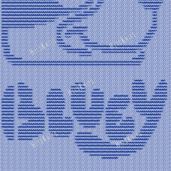 Bluey Blanket Knitting Pattern