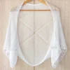 Lace X-cross Shrug Knitting Pattern