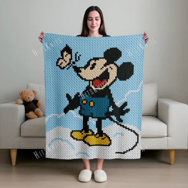 Mouse Romance C2C Crochet Pattern Digital Book