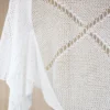 Lace X-cross Shrug Knitting Pattern