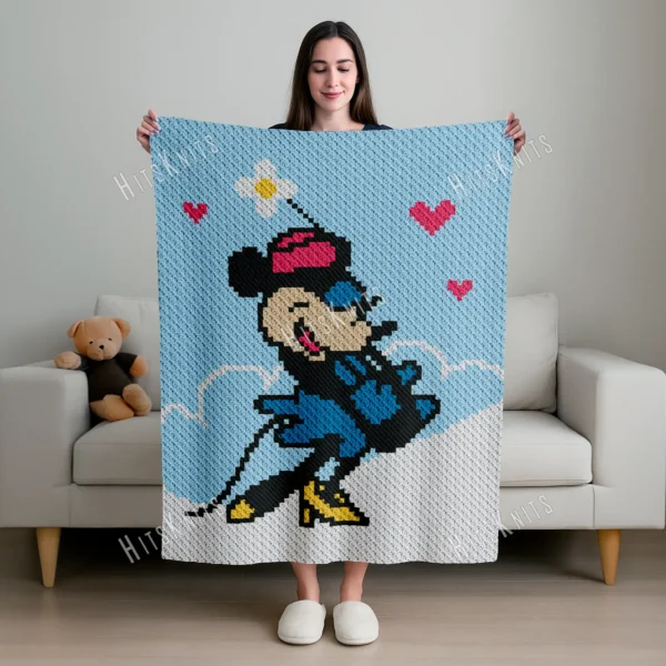 Mouse Romance C2C Crochet Pattern Digital Book