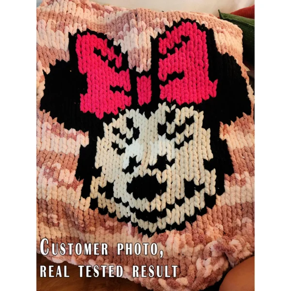 Minnie Finger Blanket Knitting Pattern