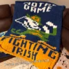 Notre Dame Fighting Irish Chunky Blanket Pattern
