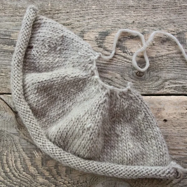 Rolled Brim Beanie Knitting Pattern