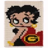 Betty Boop Georgia Finger Throw Pattern