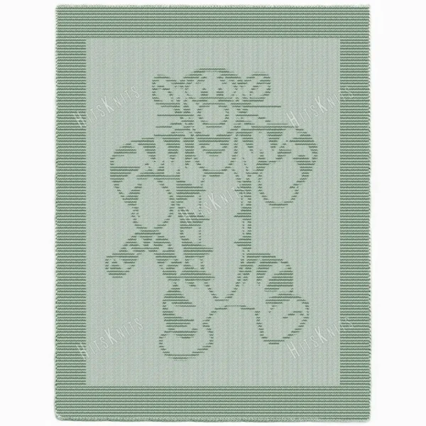 Tigger Blanket Knitting Pattern – knit and purl only – beginner-friendly row-by-row instructions.