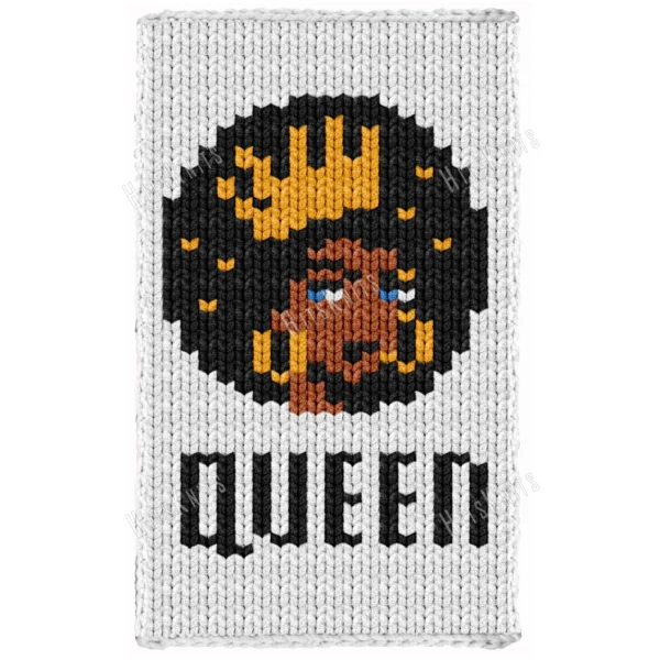 Set of 5 Afro Grace Finger Knitting Pattern