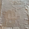 Teddy Stroller blanket Knitting Pattern