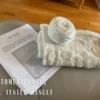Teddy Stroller blanket Knitting Pattern